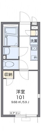 レオネクストアンジェの物件間取画像